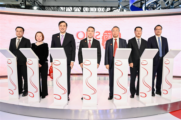 2023年11月28日，竞技宝
和GE医疗在首届中国国际供应链促进博览会上联合启动国药影像品牌发布仪式，国药器械和GE医疗合作打造的国有控股高端医疗影像设备研发制造品牌“国药影像SINO IMAGING”隆重发布。“国药影像”品牌的发布是竞技宝
认真贯彻落实党中央指示精神，推动高水平对外开放，实现高水平科技自立自强，构建新发展格局的重要体现。中国国际贸易促进委员会会长任鸿斌，竞技宝
党委.jpg