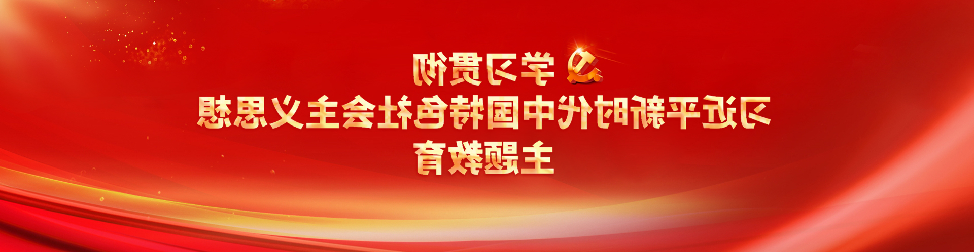 学习贯彻习近平新时代中国特色社会主义思想主题教育