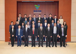 2023年10月26日，竞技宝
党委书记、董事长刘敬桢在京会见到访的巴林王国政府及工商代表团